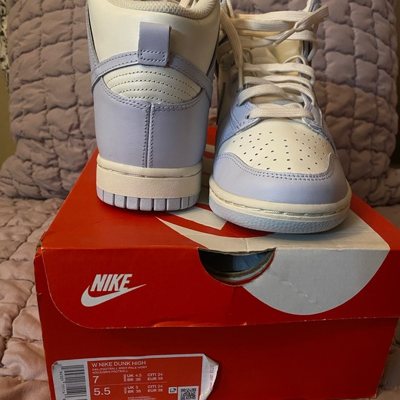 Nike Dunk Highs 
“Football Grey” - Picture 3 of 6